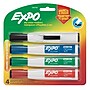 Expo Magnetic Dry Erase Markers, Chisel Tip, Assorted, 4/Pack (1944728)~#|#~sp131759763_sc7