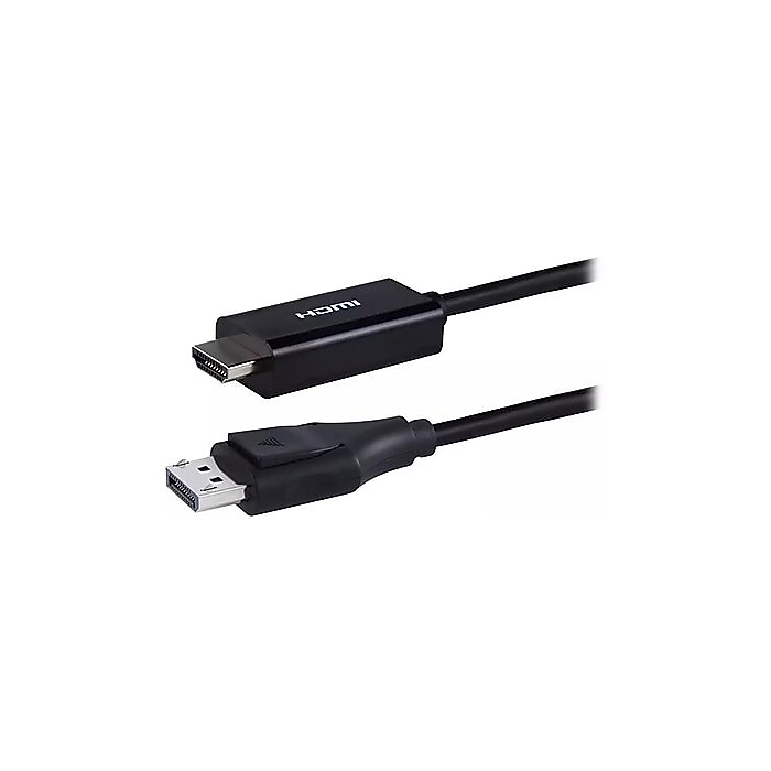 Philips 6 ft. DisplayPort to HDMI Audio/Video Cable, Male to Male