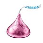 HERSHEY'S KISSES Milk Chocolate Candy Bulk Bag, Pink Foils, 60 oz., 400/Bag (HEC14209)~#|#~sp132062437_sc7