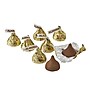HERSHEY'S KISSES Milk Chocolate with Almonds Candy Bulk Bag, Gold Foils, 60 oz., 400/Bag (HEC16222)~#|#~sp132062528_sc7
