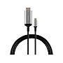 Philips Elite SWV9120C/27 6' USB-C to HDMI Adapter Cable, M/M, Black/Silver~#|#~sp132072709_sc7