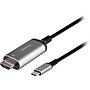 Philips Elite SWV9120C/27 6' USB-C to HDMI Adapter Cable, M/M, Black/Silver~#|#~sp132072711_sc7