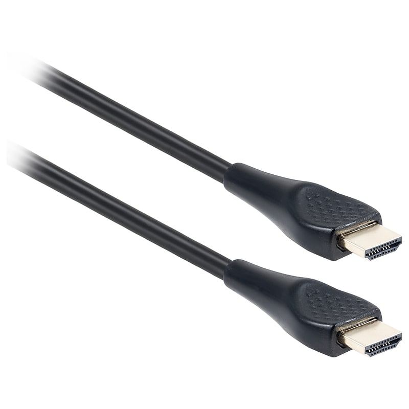Philips 6' HDMI to HDMI Cable with Ethernet, Male to Male, Black (SWV3220B/27) image 1