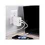 Philips Dual-Port USB Type-A/C Universal Wall Charger with Power Delivery, White (DLP6111C/37)~#|#~sp132072829_sc7