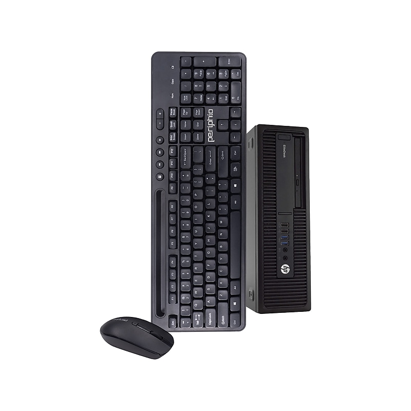 HP EliteDesk 800 G2 Refurbished Desktop Computer, Intel Core i5-6500, 16GB Memory, 500GB SSD (BTG-00025795) image 1