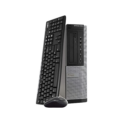 Dell OptiPlex 7010 Refurbished Desktop Computer, WiFi Adapter, Intel