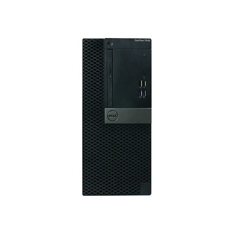 Dell OptiPlex 7040 ST1-21825 Refurbished Desktop Computer, Intel Core i7-6700, 16GB Memory, 512GB SSD image 1
