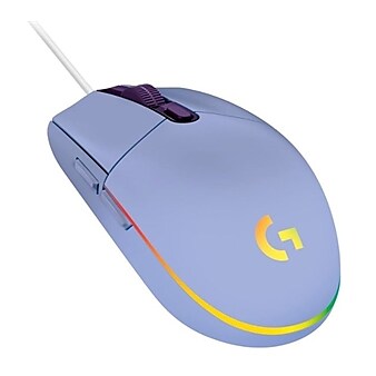 Logitech G203 LIGHTSYNC Gaming Mouse, Lilac (910-005851)