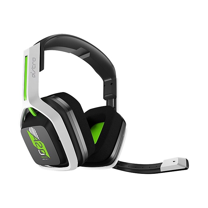 Astro A20 Wireless Gaming Headset, White/Green (939-001882) | Staples