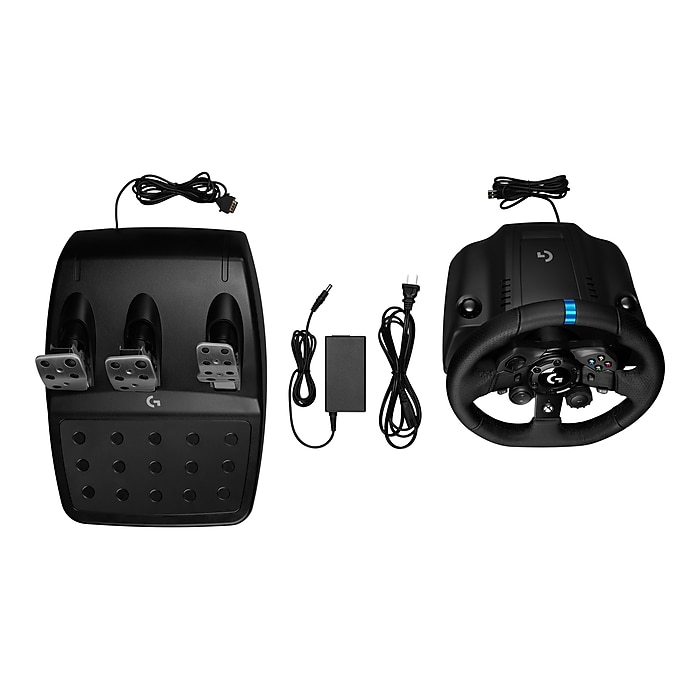 Logitech TRUEFORCE G923 Racing Wheel and Pedals for Xbox X S, Xbox
