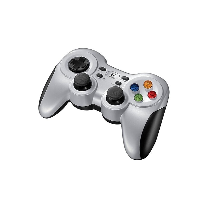 Logitech F710 Wireless Gaming Pad, Silver/Black (940-000117) image 1