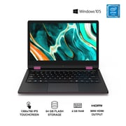 Core Innovations 11.6” Yoga Touch Screen Ultra Slim Notebook 4GB RAM 64GB SSD Windows 10 CLT1164PN (Pink)
