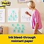 Post-it® Mini Super Sticky Wall Easel Pad, 15" x 18", 20 Sheets/Pad, 6 Pads/Pack (577SS)~#|#~sp132597148_sc7