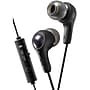 JVC Gumy Gamer Earbuds with Microphone, Black (HAFX7GB)~#|#~sp132597418_sc7