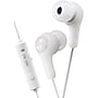 JVC Gumy Gamer Earbuds with Microphone (White), (HAFX7GW)~#|#~sp132597422_sc7