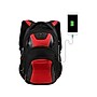 SwissDigital Design Backpack, Medium, Black and Red (J14-41)~#|#~sp132598668_sc7