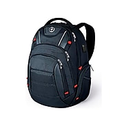 SwissDigital Circuit Laptop Backpack, Black (J14-BR)