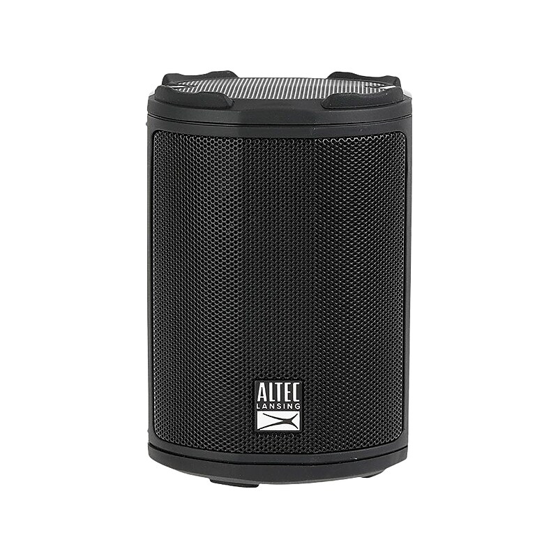 Altec Lansing HydraMotion Everythingproof Wireless Bluetooth Speaker, Black (IMW1100-BLK-STK-2) image 1