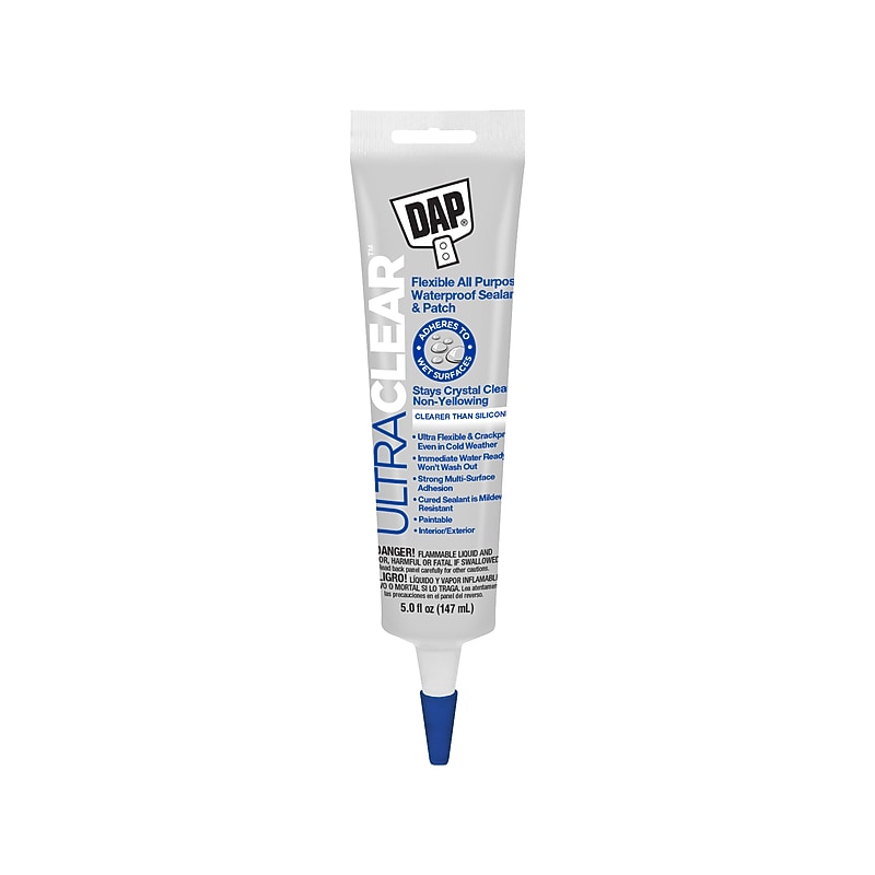Dap Ultra Clear All-Purpose Sealant, 15/Pack (B2321297) image 1