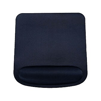 OTM Essentials Foam Non-Skid Mouse Pad With Wrist Rest, Navy (COB-A3CCA)