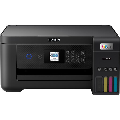 Epson EcoTank ET2850 Wireless Color AllInOne Inkjet Printer (ET2850