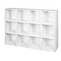 Niche Cubo Storage Set of 12 Cubes in White Wood Grain (PC12PKWH)~#|#~sp13277240_sc7