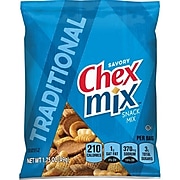 Chex Mix Traditional Snack Mix, Savory, 1.75 Oz., 60/Carton (1240)
