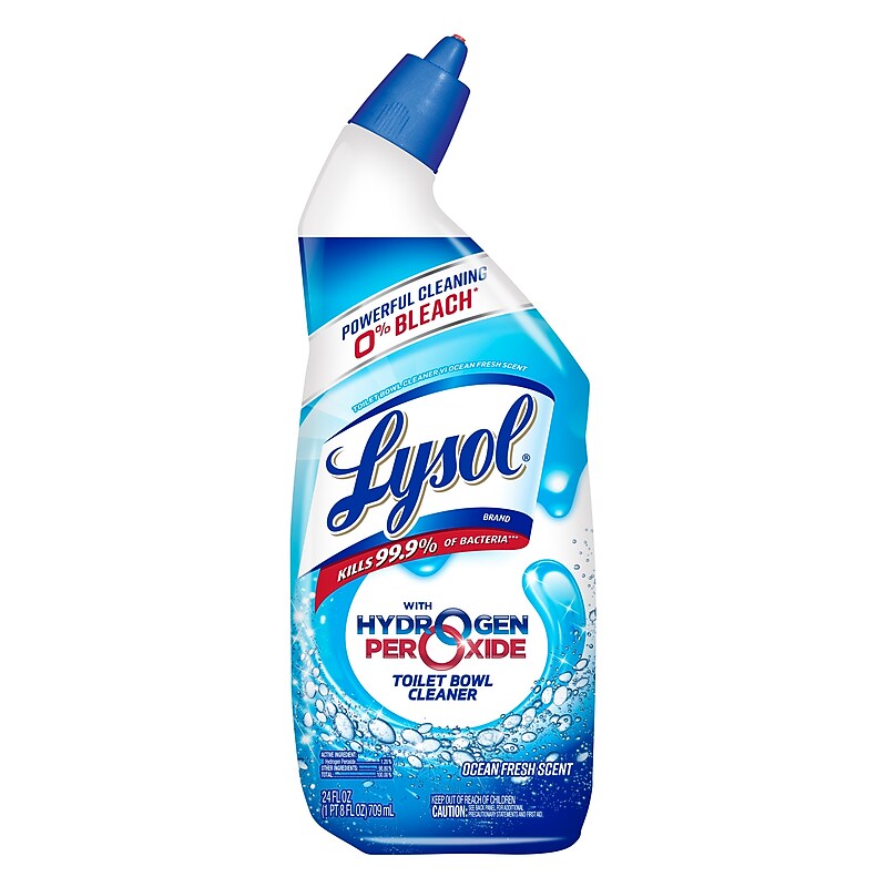 Lysol Toilet Bowl Cleaner, Ocean Fresh, 24 Oz. (1920085020) image 1
