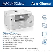 Brother INKvestment Tank MFC-J4535DW Wireless Color All-in-One Inkjet Printer