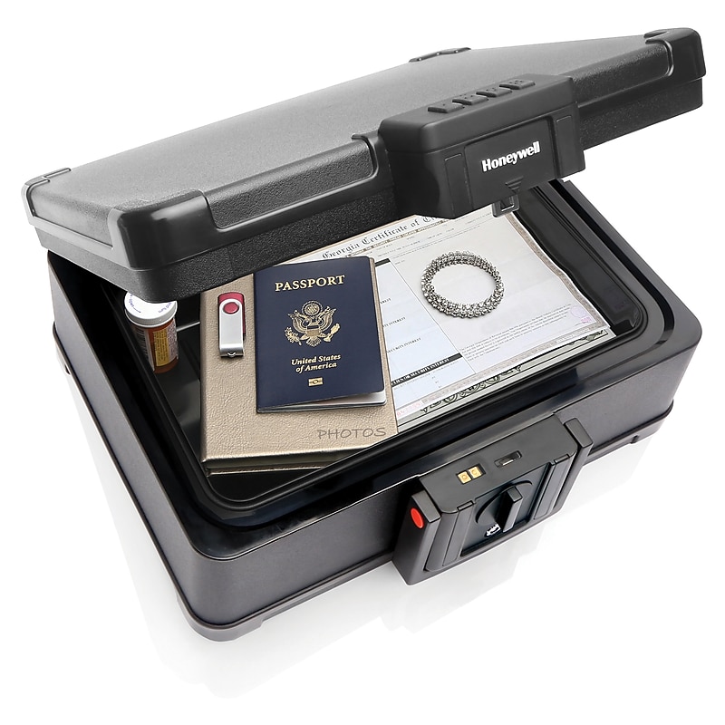 Honeywell Fire/Waterproof Safe with Digital Lock 0.24 Cubic Feet (1553) image 1