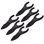 PenAgain Ergo-Sof Retractable Ballpoint Pen, Medium Point, Black, Pack of 6 (BAUM00022-6)~#|#~sp132863873_sc7