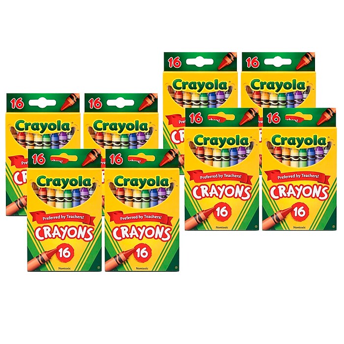 Rainbow Brite - 16 Crayons Boxed / Boite de 16 Crayons - Golden 1984