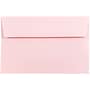 JAM Paper A9 Invitation Envelopes, 5.75 x 8.75, Baby Pink, 50/Pack (155698I)~#|#~sp132864379_sc7