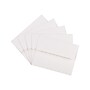 JAM Paper A2 Strathmore Invitation Envelopes, 4.375 x 5.75, Bright White Linen, 50/Pack (66670I)~#|#~sp132864424_sc7
