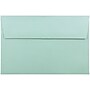 JAM Paper A9 Invitation Envelopes, 5.75 x 8.75, Aqua Blue, 50/Pack (157461i)~#|#~sp132864639_sc7