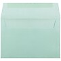 JAM Paper A9 Invitation Envelopes, 5.75 x 8.75, Aqua Blue, 50/Pack (157461i)~#|#~sp132864640_sc7