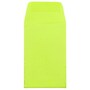 JAM Paper #1 Coin Business Colored Envelopes, 2.25 x 3.5, Ultra Lime Green, 100/Pack (352827826F)~#|#~sp132864750_sc7