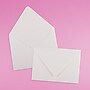 JAM Paper A7 Invitation Envelopes with Euro Flap, 5.25" x 7.25", White, 25/Pack (40234670)~#|#~sp132864754_sc7