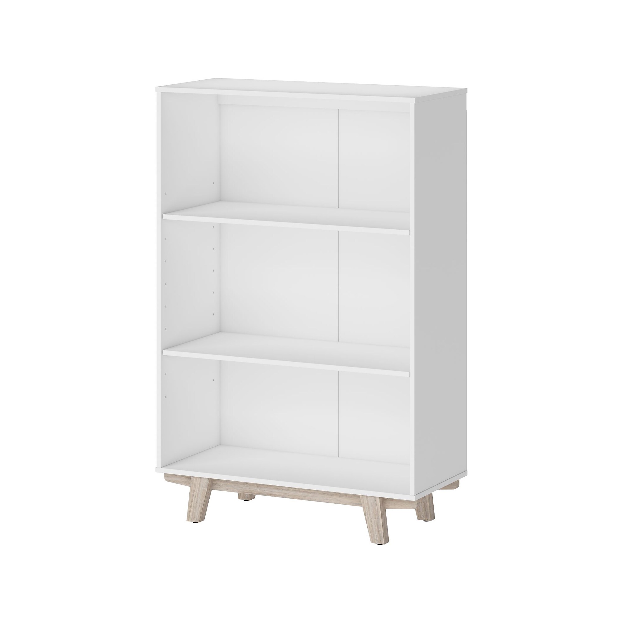 Thomasville Furniture Whitney 3-Shelf 48″H Bookcase, White (SPLS-WHBK-TV) Sansujyuku sansujyuku.com