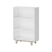 Thomasville Furniture Whitney 3-Shelf 48"H Bookcase, White (SPLS-WHBK-TV)