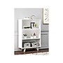 Thomasville Furniture Whitney 3-Shelf 48"H Bookcase, White (SPLS-WHBK-TV)~#|#~sp132864886_sc7