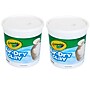 Crayola Air-Dry Clay, White, 5 lb Tub, Pack of 2 (BIN575055-2)~#|#~sp132957882_sc7
