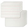 Charles Leonard 2-Sided Melamine  Mobile Dry-Erase Whiteboard, 9" x 12", Pack of 6 (CHL35120-6)~#|#~sp132957969_sc7