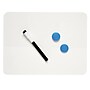 Charles Leonard 2-Sided Magnetic Plastic Mobile Dry-Erase Whiteboard, 9" x 12", 3/Pack (CHL35130-3)~#|#~sp132957972_sc7