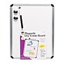 Charles Leonard Magnetic Plastic  Dry-Erase Whiteboard, Aluminum Framed, 11" x 14", Pack of 3 (CHL35314-3)~#|#~sp132957977_sc7