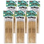 Charles Leonard Short Handle Mixed Media Natural Horsehair Bristle, Flat Brush, 12/Pack, 6 Packs/Bundle (CHL73525-6) ~#|#~sp132958052_sc7
