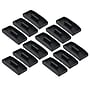 CLI Erase Magnetic Whiteboard Eraser with Storage for 2 Markers, Black, 12/Pack (CHL74530-12)~#|#~sp132958063_sc7