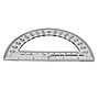 Charles Leonard Protractor, 6", Clear, 12/Pack, 5 Packs/Bundle (CHL77106IP-5)~#|#~sp132958087_sc7