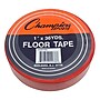 Champion Sports Floor Marking Tape, 1" x 36 yd, Red, 6/Rolls (CHS1X36FTRD-6)~#|#~sp132958165_sc7