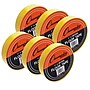 Champion Sports Floor Marking Tape, 1" x 36 yd, Yellow, 6 Rolls (CHS1X36FTYL-6)~#|#~sp132958168_sc7